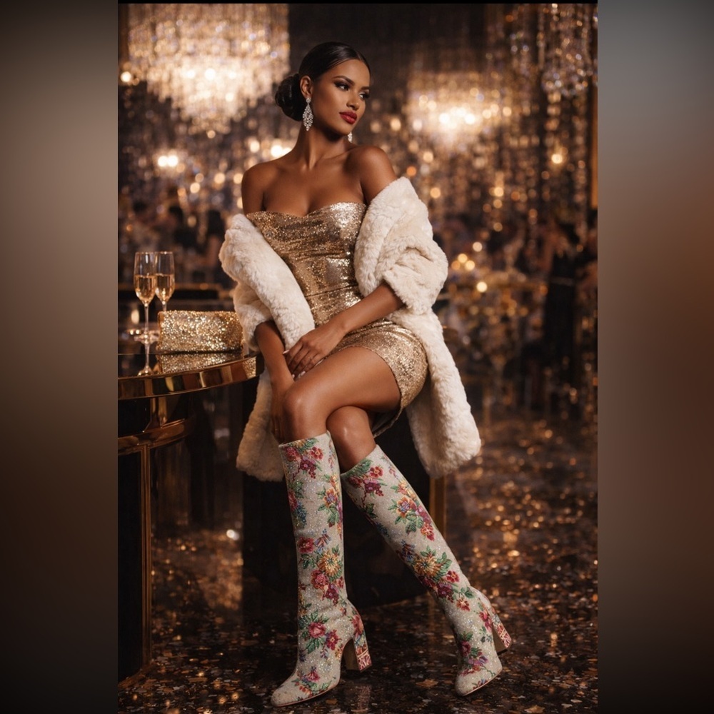 Anthropologie NWT Cecelia New York Noel Knee-High Boots size 6.